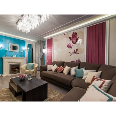 Фото Dimplex Alexandria - Белый дуб с очагом Flagstaff