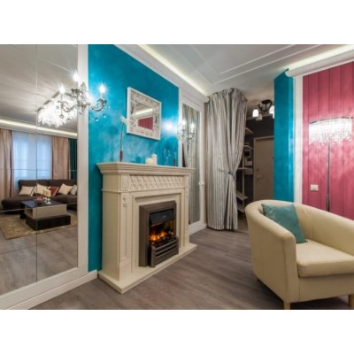 Фото Dimplex Alexandria - Махагон коричневый антик с очагом Danville Black FB2