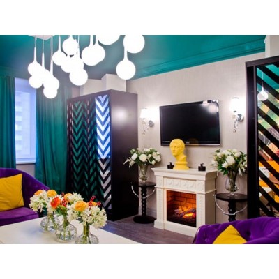 Dimplex Ampir - Слоновая кость с очагом Cassette 400 NH Фото Dimplex Ampir - Слоновая кость с очагом Cassette 400 NH