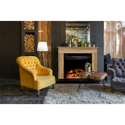 Фото Royal Flame Bergen (Разборный) - Белый с черным