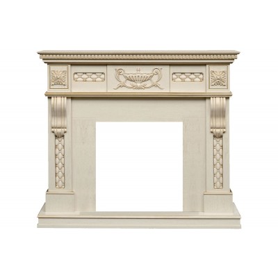 Фото Dimplex Corsica - Слоновая кость с патиной (Ширина 1100) с очагом Atherton