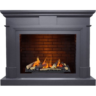 Фото Dimplex Coventry - Серый графит / Кирпич с очагом Cassette 600 LNH-INT