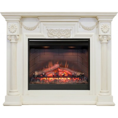 Фото Dimplex London - Слоновая кость с очагом Symphony 26 DF2608-INT