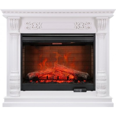 Фото Dimplex Nation - Белый дуб с очагом Symphony 30 DF3020-EU