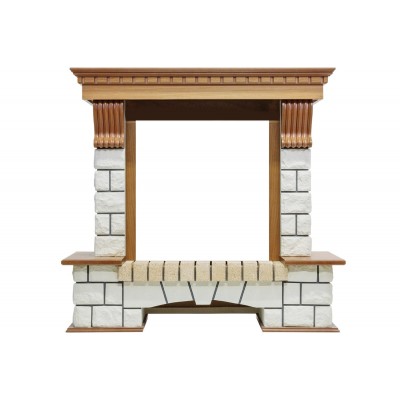 Dimplex Pierre Luxe - Дуб / Белый (Высота 1020мм)