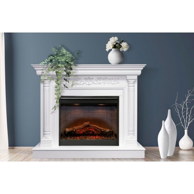 Фото Dimplex Sicilia - Белый дуб с очагом Symphony 26 DF2624L-INT