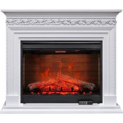 Фото Dimplex Valletta - Белый с очагом Symphony 30 DF3020-EU