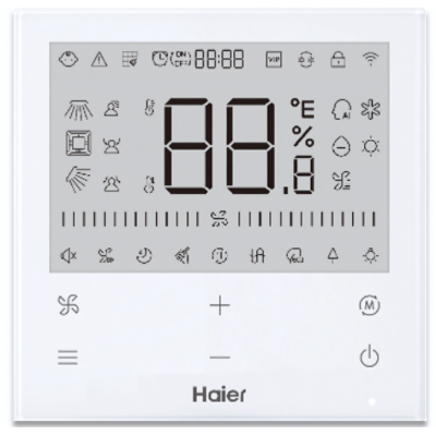 Фото Haier AB35S2SA1FA / 1U35S2SM3FA кассетный кондиционер