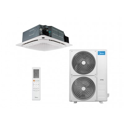 Фото Midea MCD1-55HRFNX(GA)-B / MOE30U-55HFN8-R(GA) / T-MBQ4-04AWD кассетный кондиционер