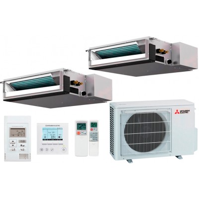 Фото Mitsubishi Electric 2 * SEZ-M25DA / MXZ-2F42VF