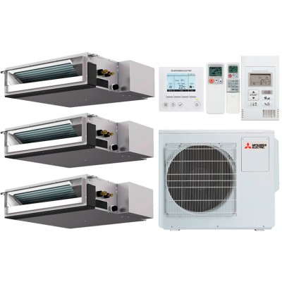 Фото Mitsubishi Electric 2 * SEZ-M25DA + SEZ-M35DA / MXZ-3F68VF