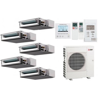 Фото Mitsubishi Electric 3 * SEZ-M25DA + 2 * SEZ-M35DA / MXZ-6F122VF