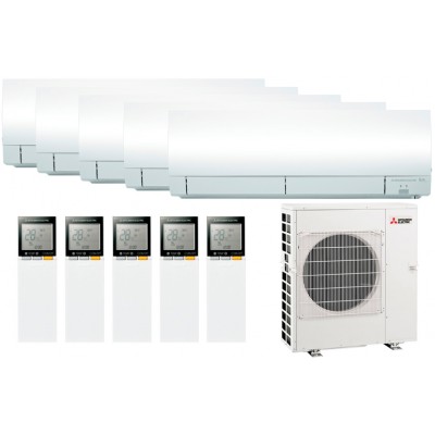 Фото Mitsubishi Electric 4 * MSZ-FH25VE + MSZ-FH50VE / MXZ-6D122VA