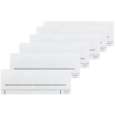 Mitsubishi Electric 6 * MSZ-AP25VGK / MXZ-6F122VF Фото Mitsubishi Electric 6 * MSZ-AP25VGK / MXZ-6F122VF