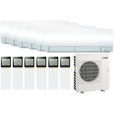 Фото Mitsubishi Electric 6 * MSZ-FH25VE / MXZ-6D122VA